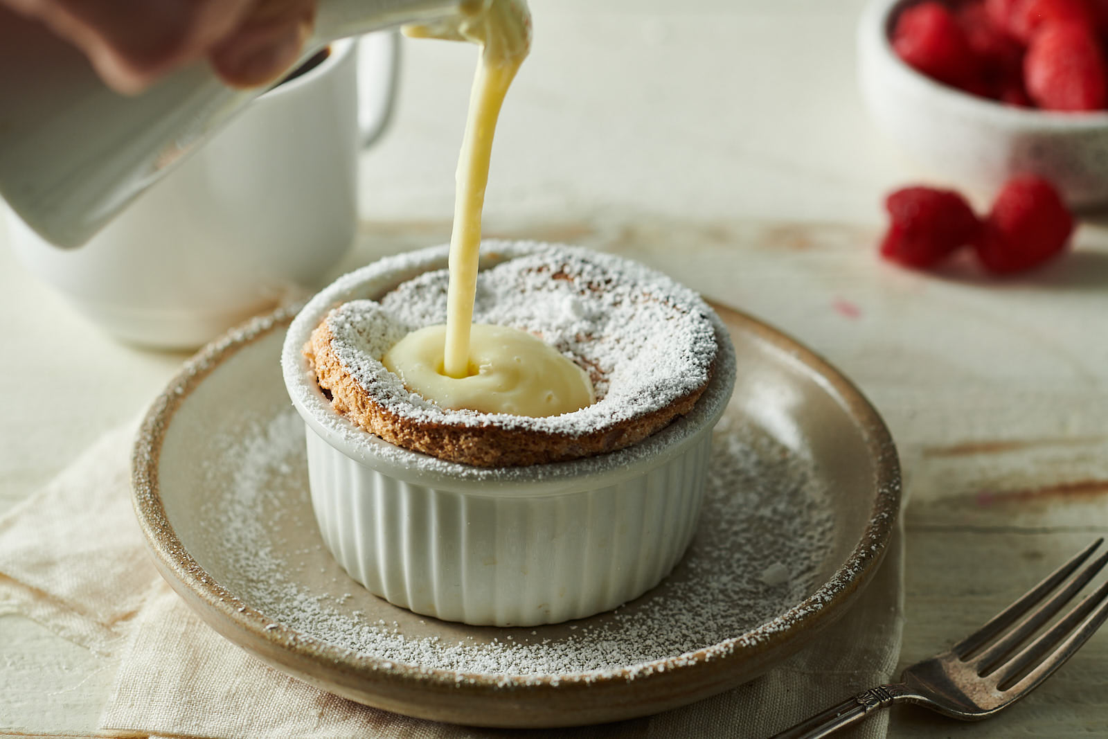 raspberry souffle recipe